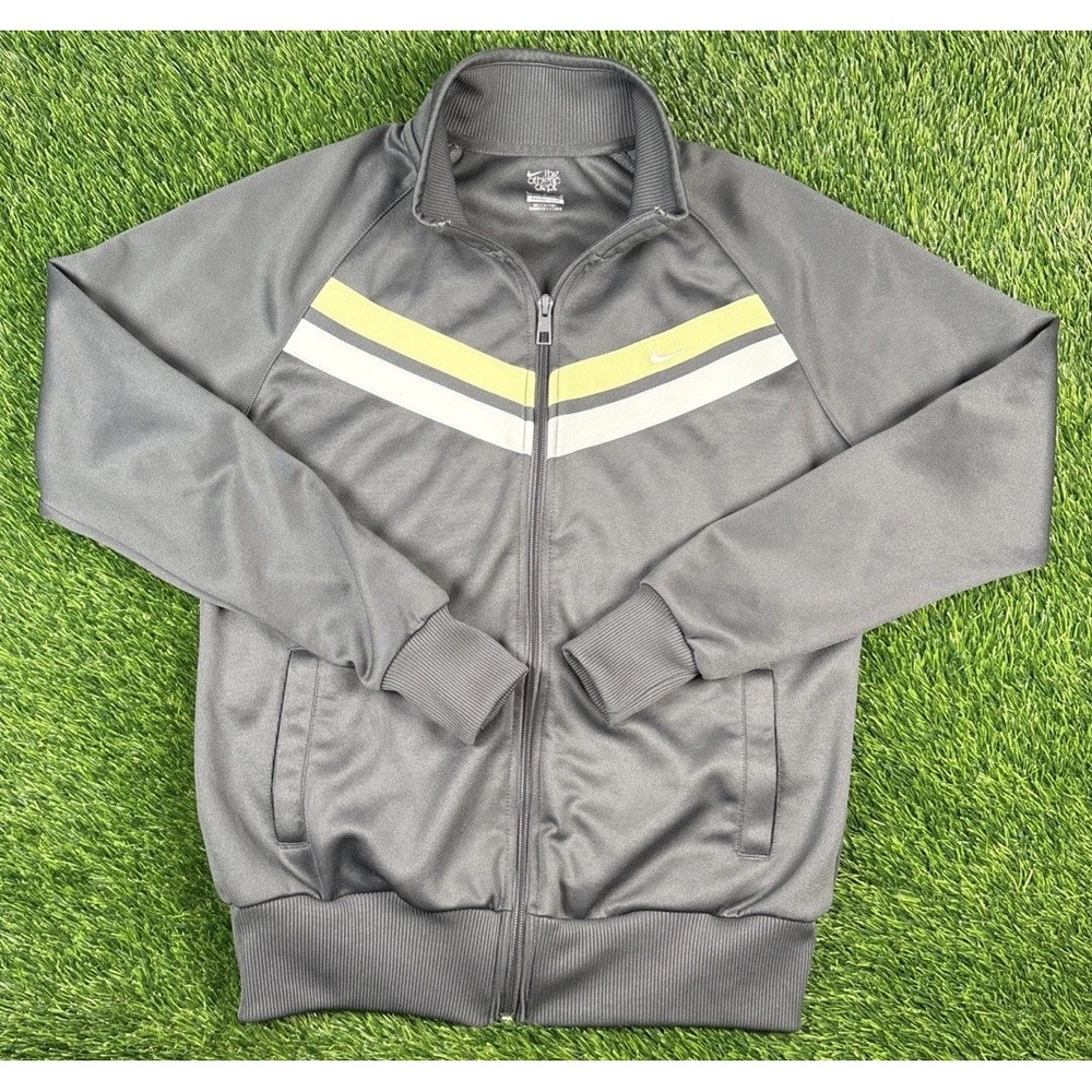 Nike The Athletic Dept. Track Jacket Stripes Womens L Athleisure Gym Casual
